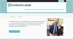 Desktop Screenshot of fundacionastur.org